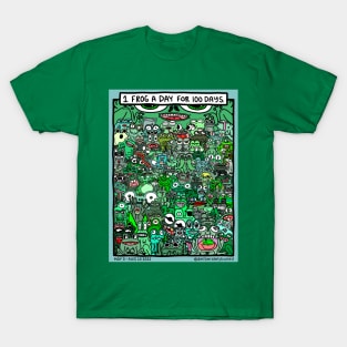 100 Frogs T-Shirt